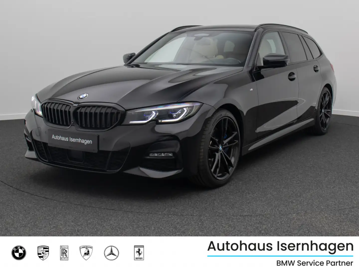 BMW 330 M Sport 360° Memory DAB HUD Standhzg 19 Czarny - 1
