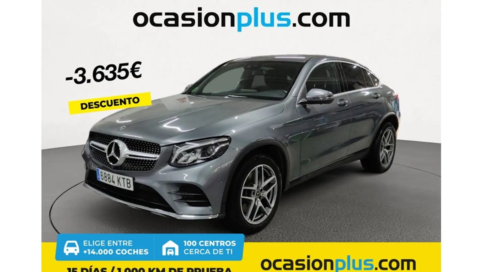 Mercedes-Benz GLC 220 Coupé 220d 4Matic Aut. Grau - 1
