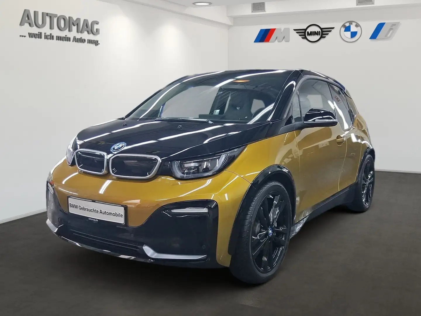BMW i3 s NaviProf., PDC, Unfallfrei, 1. Hand, Giallo - 1
