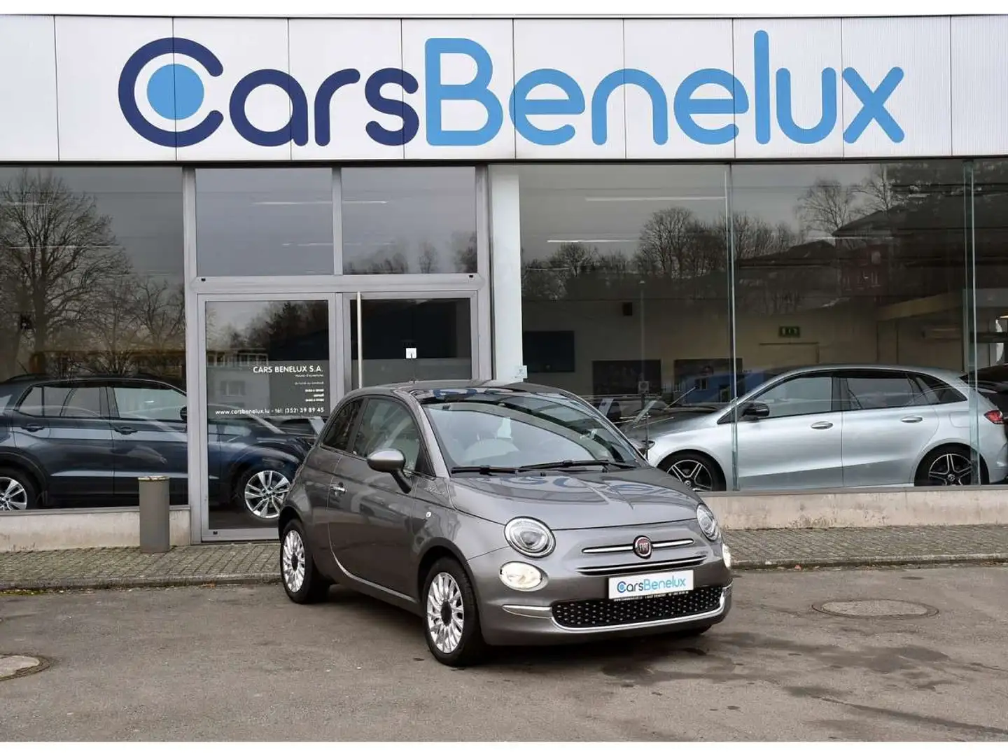 Fiat 500 1.0i Hybrid Dolce Vita TOIT PANO REGUL 1 MAIN Gris - 1