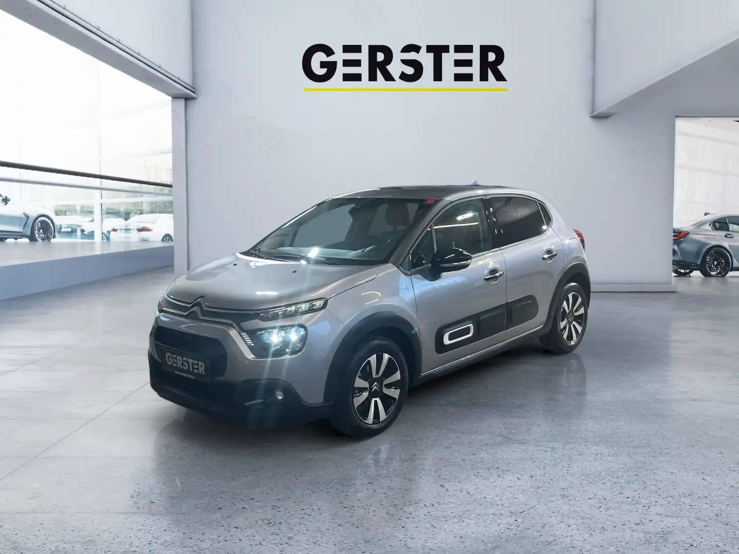 Citroen C3 1.2 PureTech 110 Max LED Navi Fernlichtass. Grau - 1
