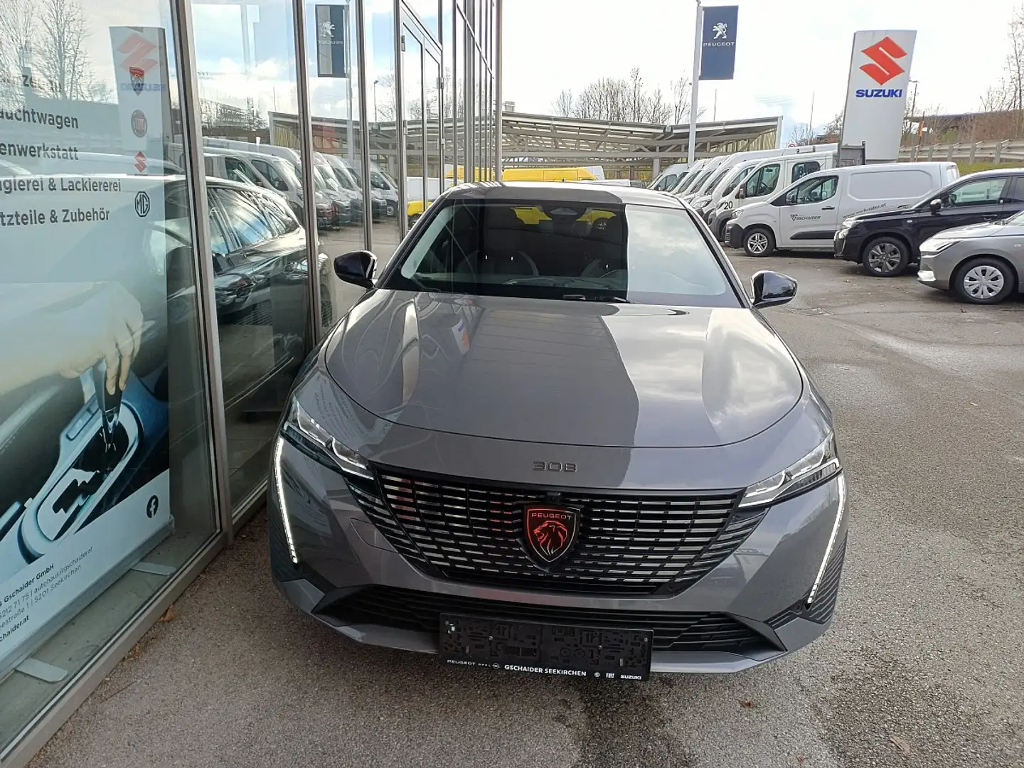 Peugeot 308 SW Hybrid 136 e-DSC6 Allure Gris - 2