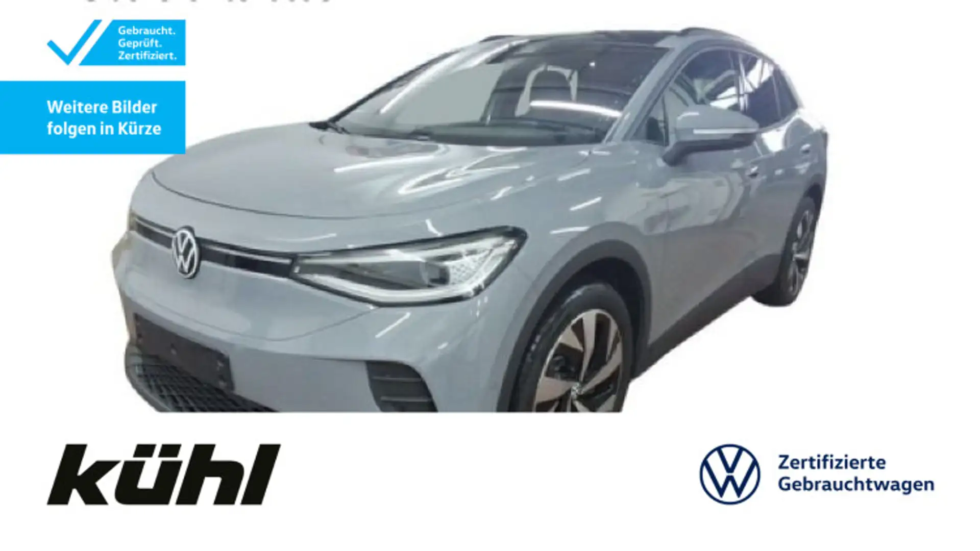 Volkswagen ID.4 Pro IQ.Light/ACC/HuD/360°/App/Navi/AHK Grau - 1