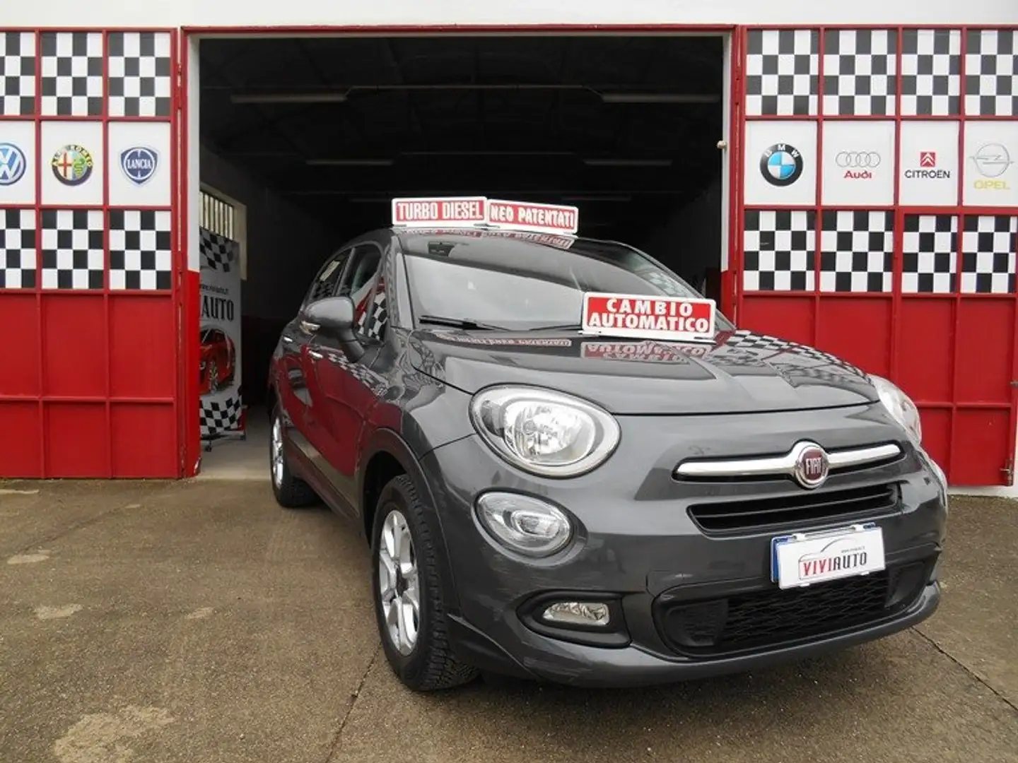 Fiat 500X 500X 1.6 mjt Pop Star 4x2 120cv dct my17 Grigio - 1