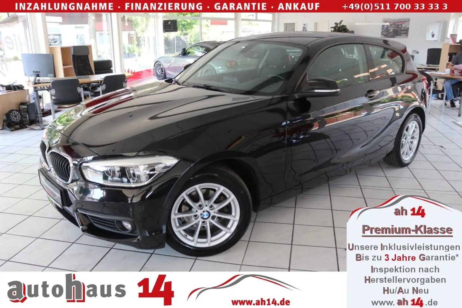 BMW 116 i Advantage - LED-Sitzheizung-Klima-PDC Schwarz - 1