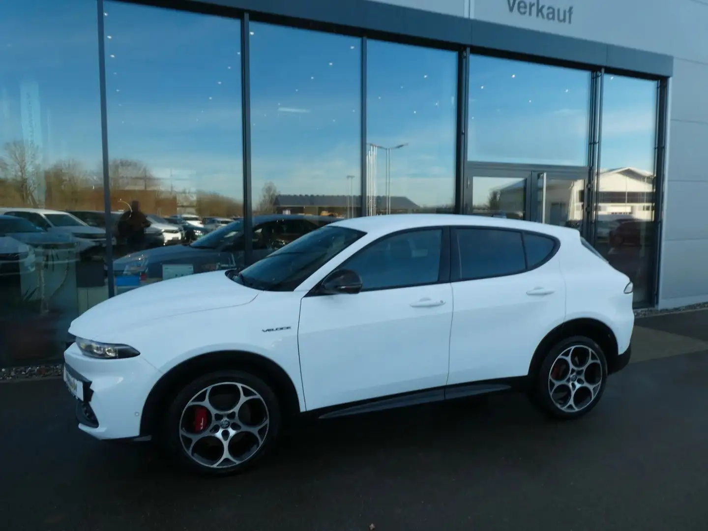Alfa Romeo Tonale Veloce, Klima, Kamera, Navi, SHZ, PDC Weiß - 2