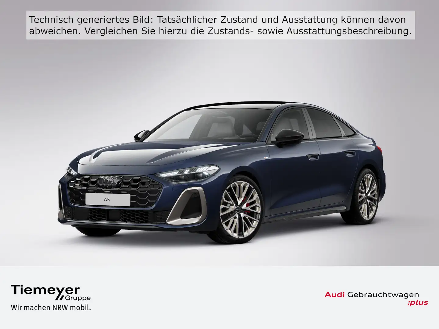 Audi A5 A5 Limo TDI Q 2x S LINE EDITION ONE Bleu - 1