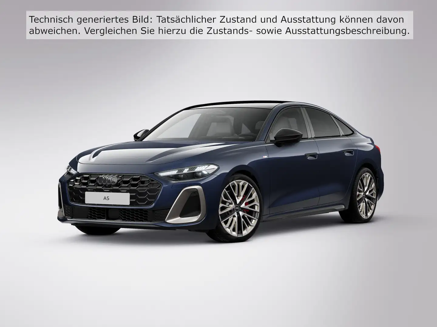 Audi A5 A5 Limo TDI Q 2x S LINE EDITION ONE Bleu - 2