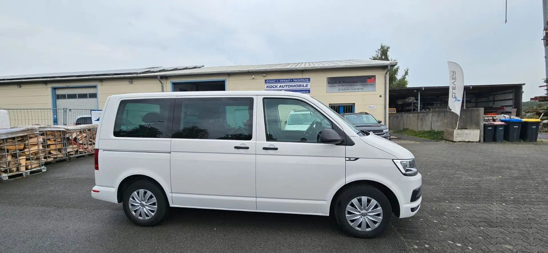 Volkswagen T6 Transporter T6 Bus Multivan Trendline Blanc - 1