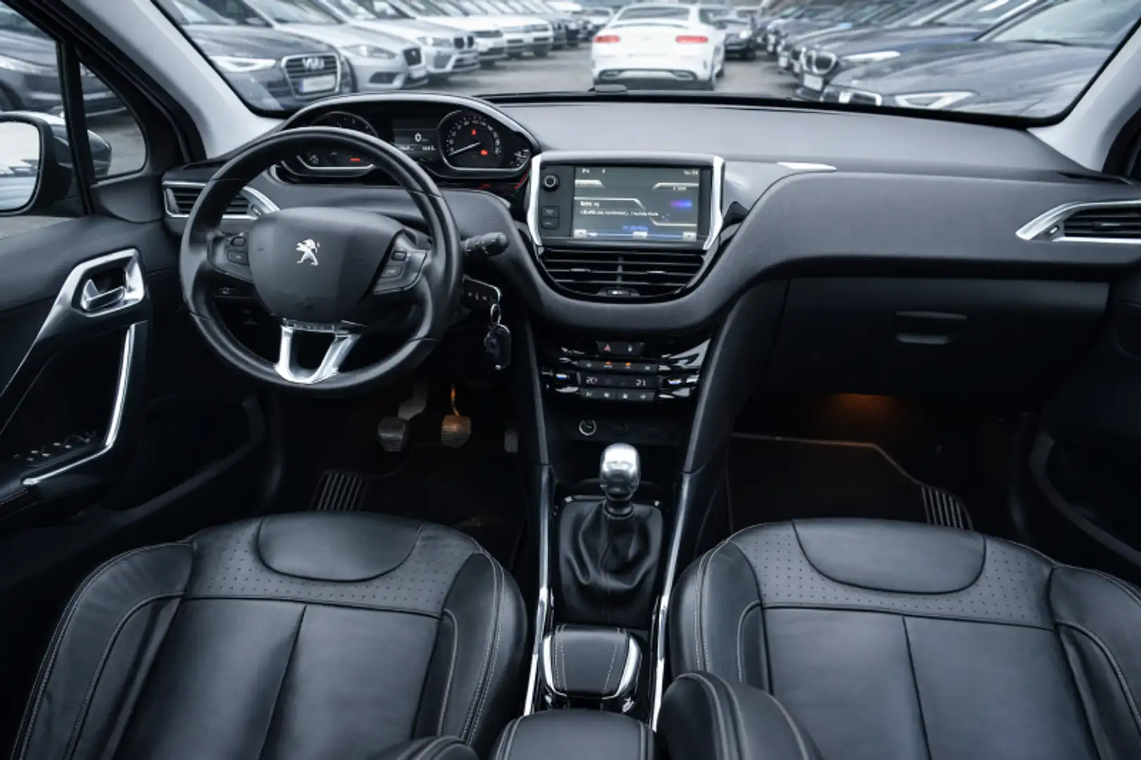 Peugeot 2008 1.6 E-HDI115 FAP FELINE TITANE Brun - 2