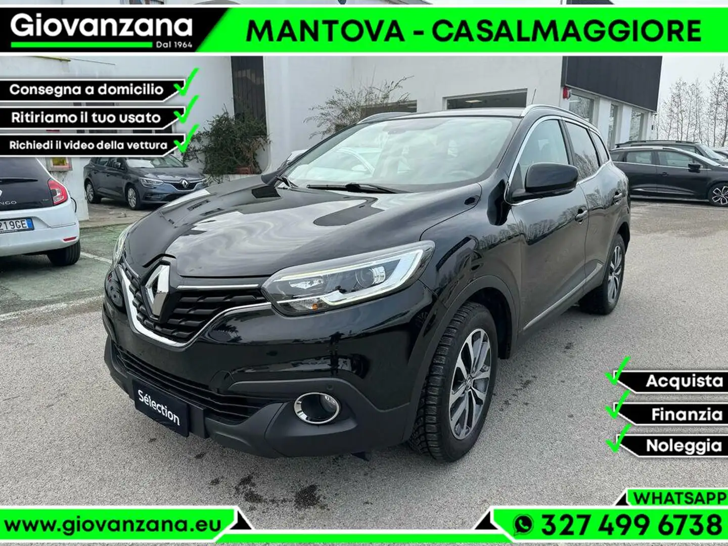 Renault Kadjar 1.5 dci energy Hypnotic 110cv EDC NEOPATENTATI Nero - 1