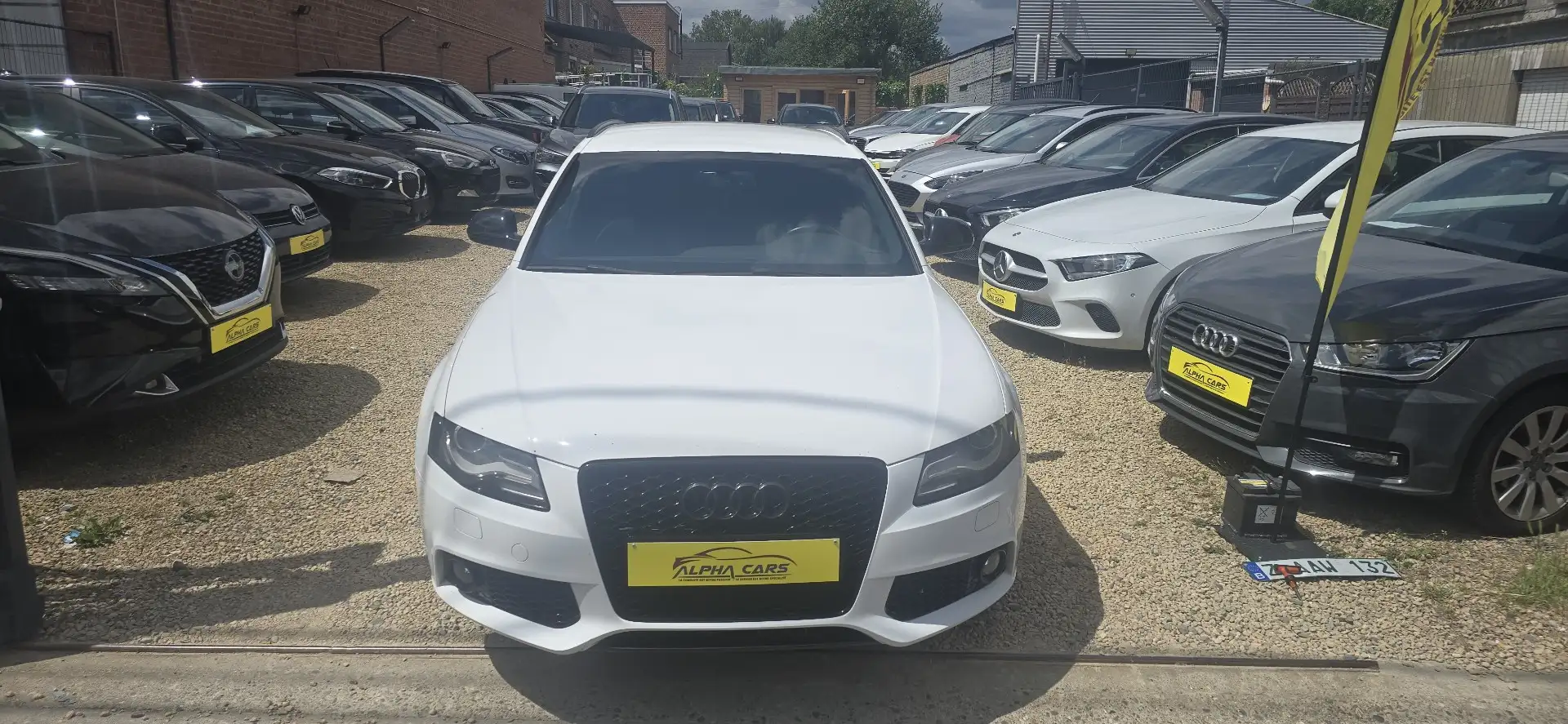 Audi A4 A4 Avant 2.0 TDi S line DPF Blanc - 2