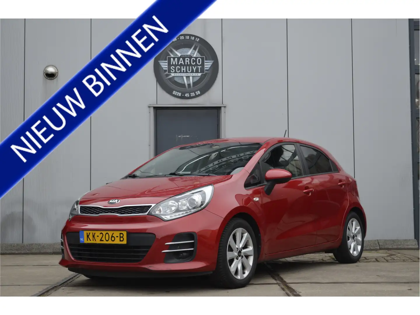 Kia Rio 1.2 CVVT DynamicLine Rood - 1