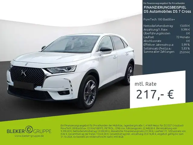 DS Automobiles DS 7 Crossback PureTech 180 Bastille+