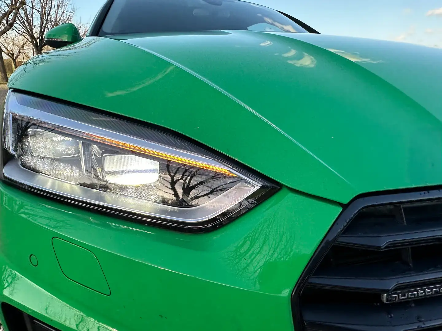 Audi A5 A5 Coupe 45 2.0 tfsi  4X4 245cv - COLORE ORIGINALE Green - 2