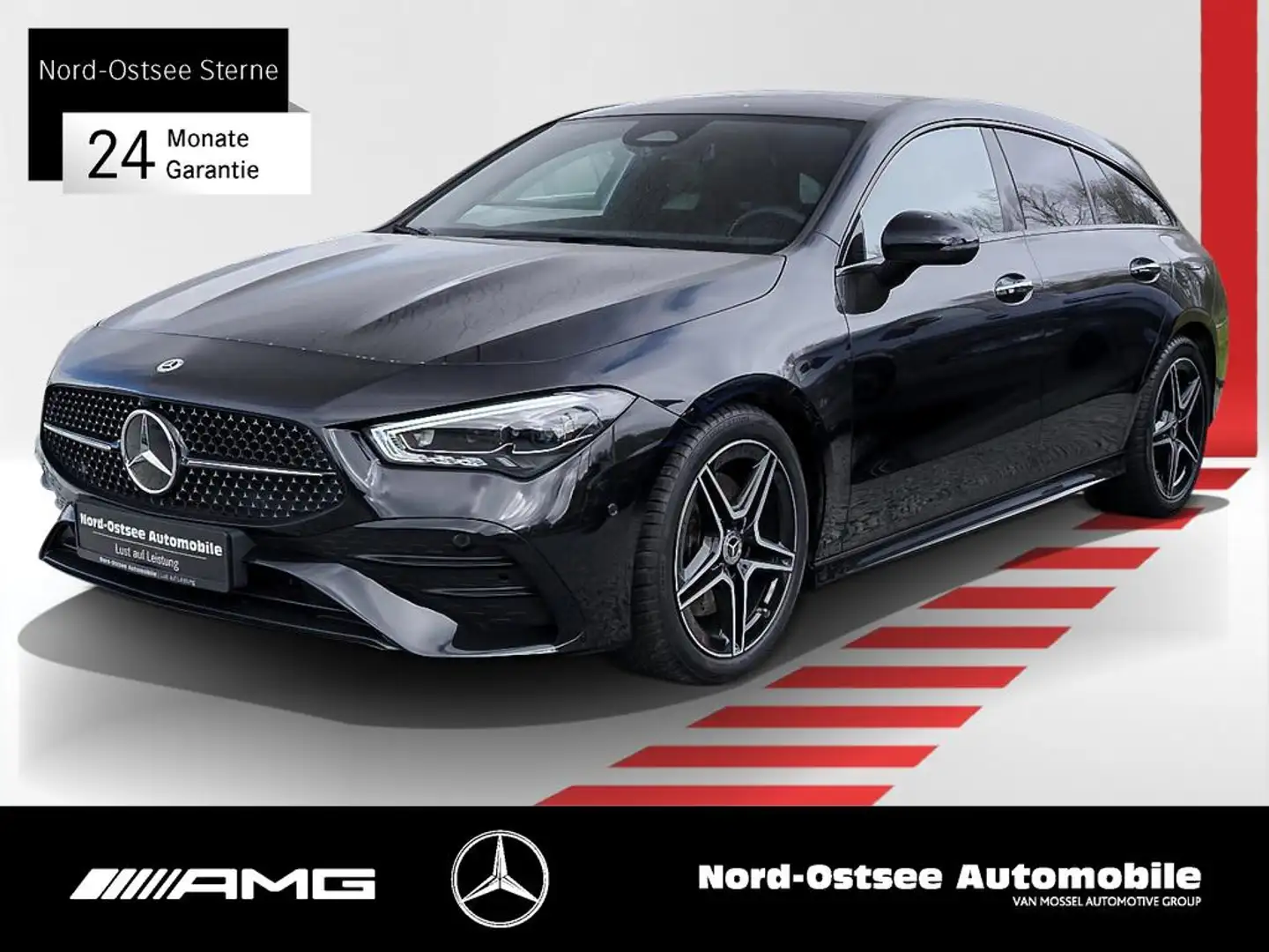 Mercedes-Benz CLA 200 SB AMG KAMERA PANO NIGHT SHZ KEYLESS Noir - 1
