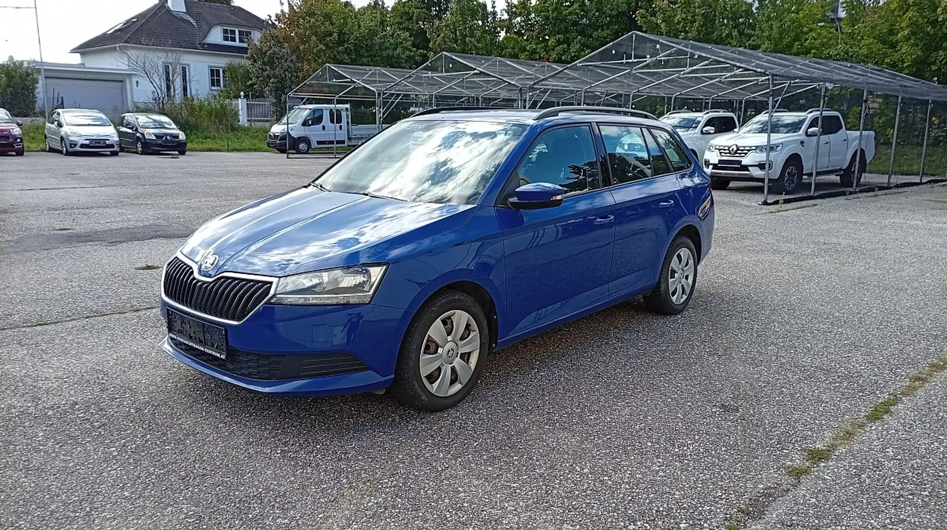 Skoda Fabia Combi Active 1,0 TSI Bleu - 1