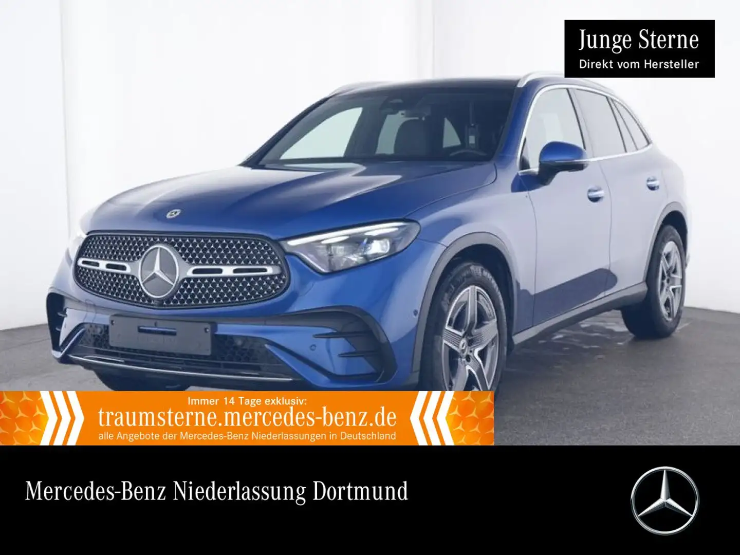 Mercedes-Benz GLC 200 4M AMG+PANO+360+AHK+SITZKLIMA+TOTW+KEYLESS Blau - 1