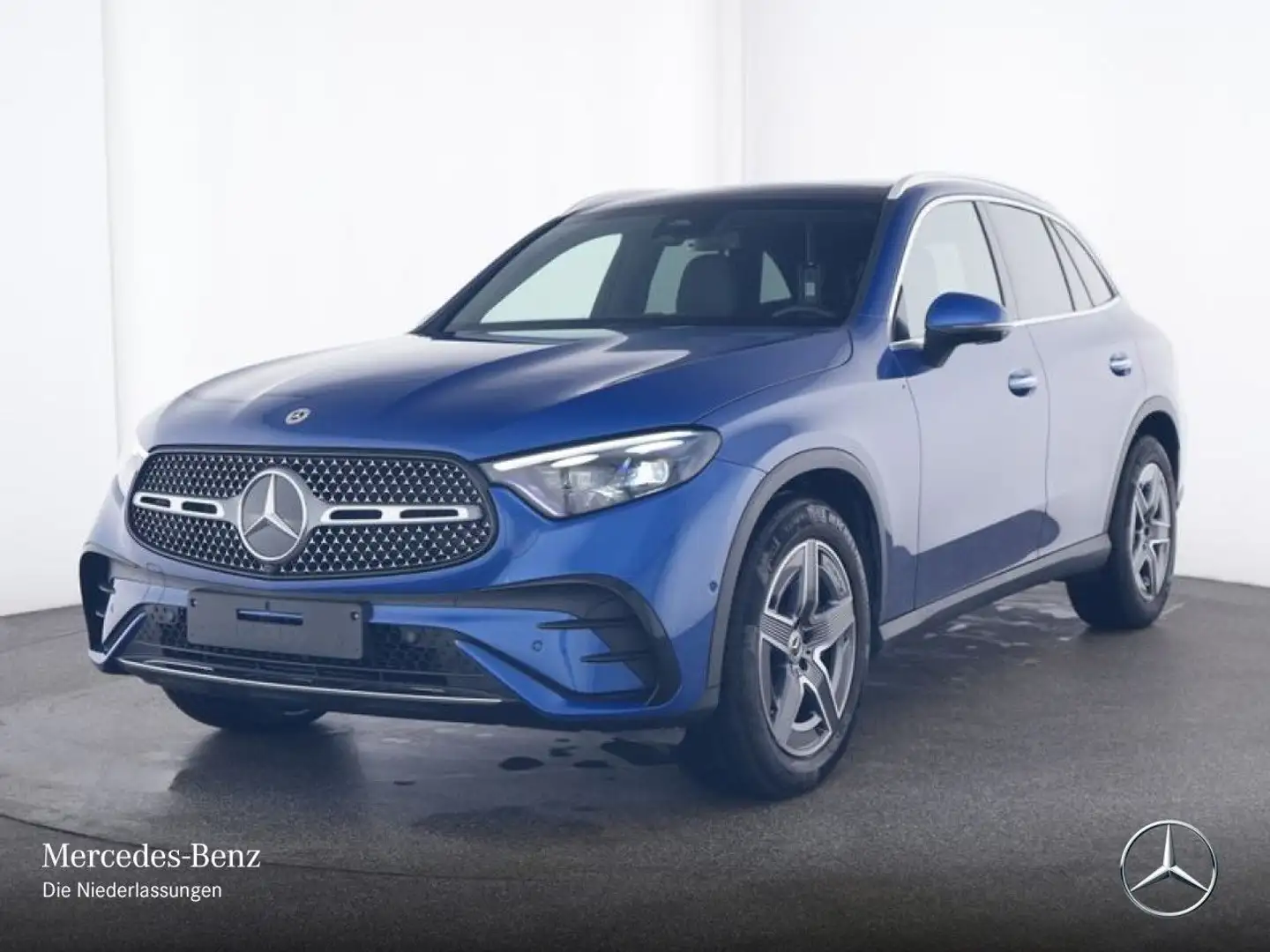 Mercedes-Benz GLC 200 4M AMG+PANO+360+AHK+SITZKLIMA+TOTW+KEYLESS Blau - 2