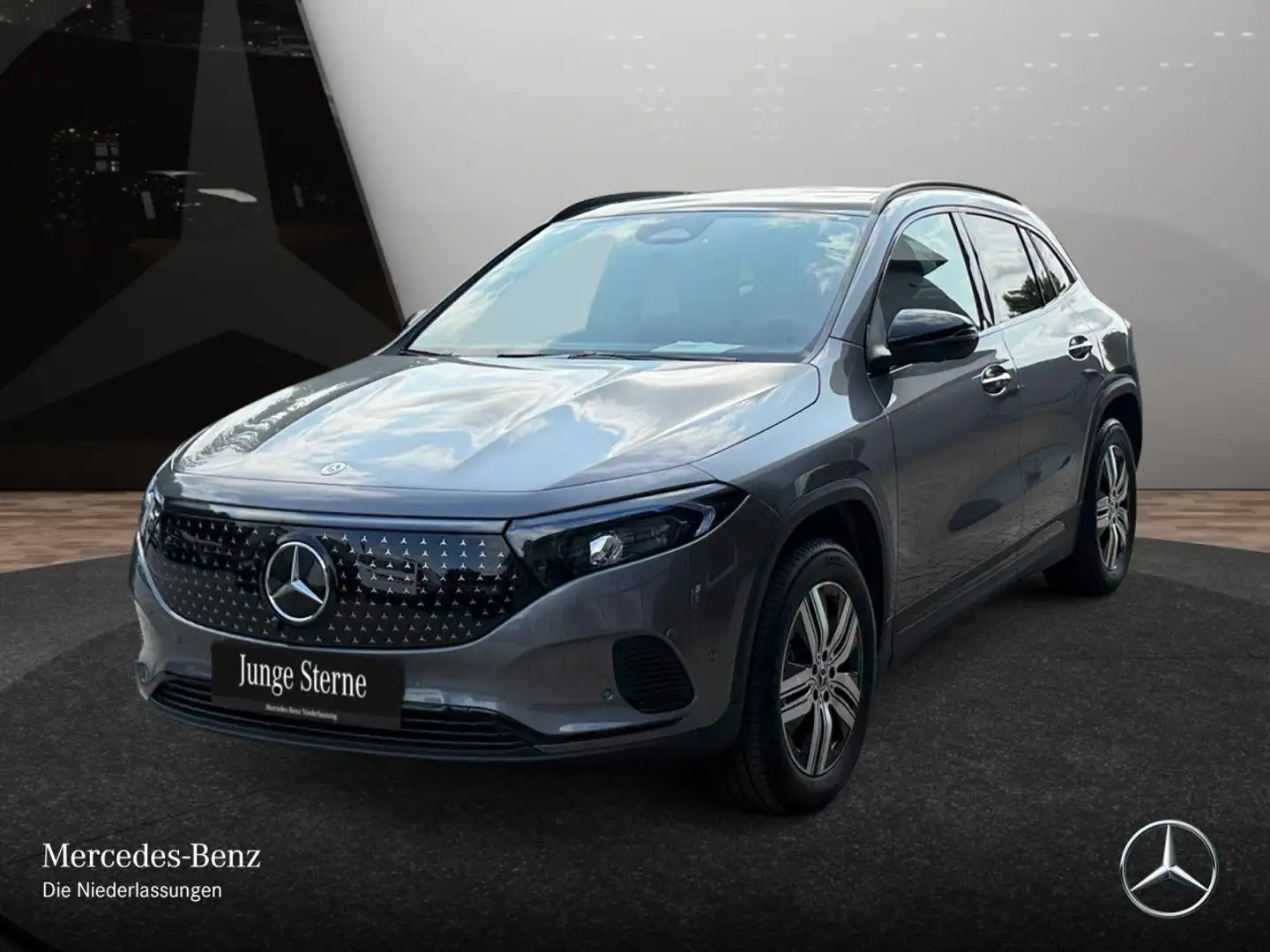 Mercedes-Benz EQA 350 4M ELECTRICART+NIGHT+PLUS-PAKET+AHK+PANO Grau - 2