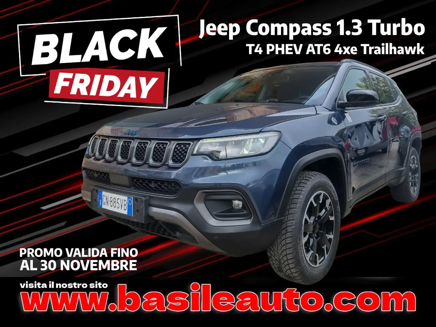 Jeep Compass Compass 1.3 turbo t4 phev Trailhawk 4xe auto - 1