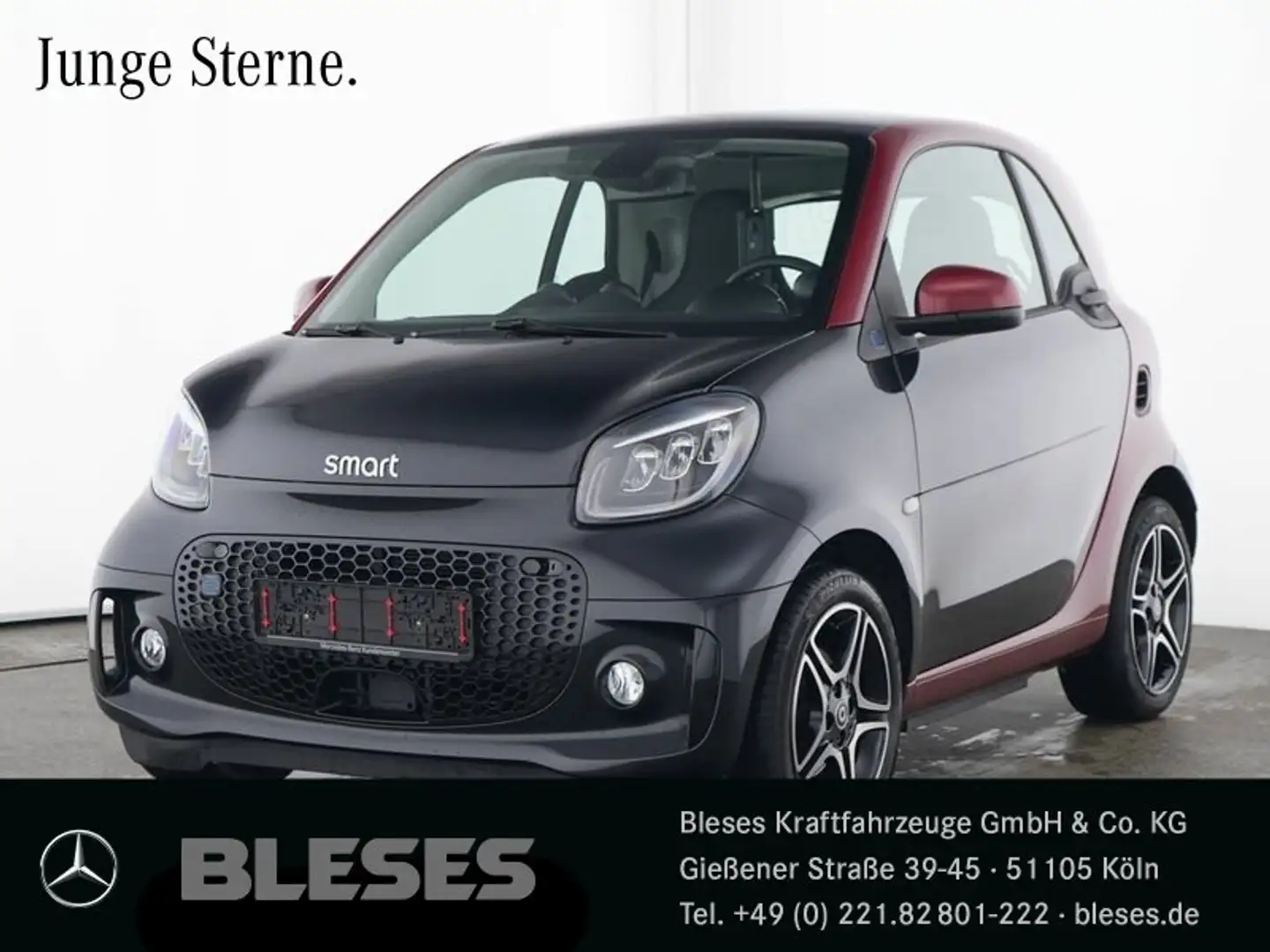 smart forTwo fortwo EQ Exclusive Plus+22kW+Kamera+LED+Winter BC Schwarz - 1