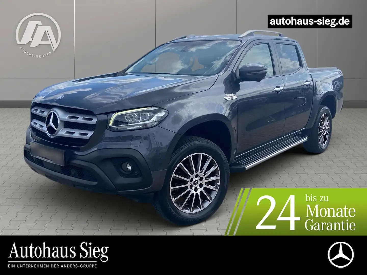 Mercedes-Benz X 350 4M Progressive*AHK-3,5t*LED*Style*Navi*360 Grau - 1