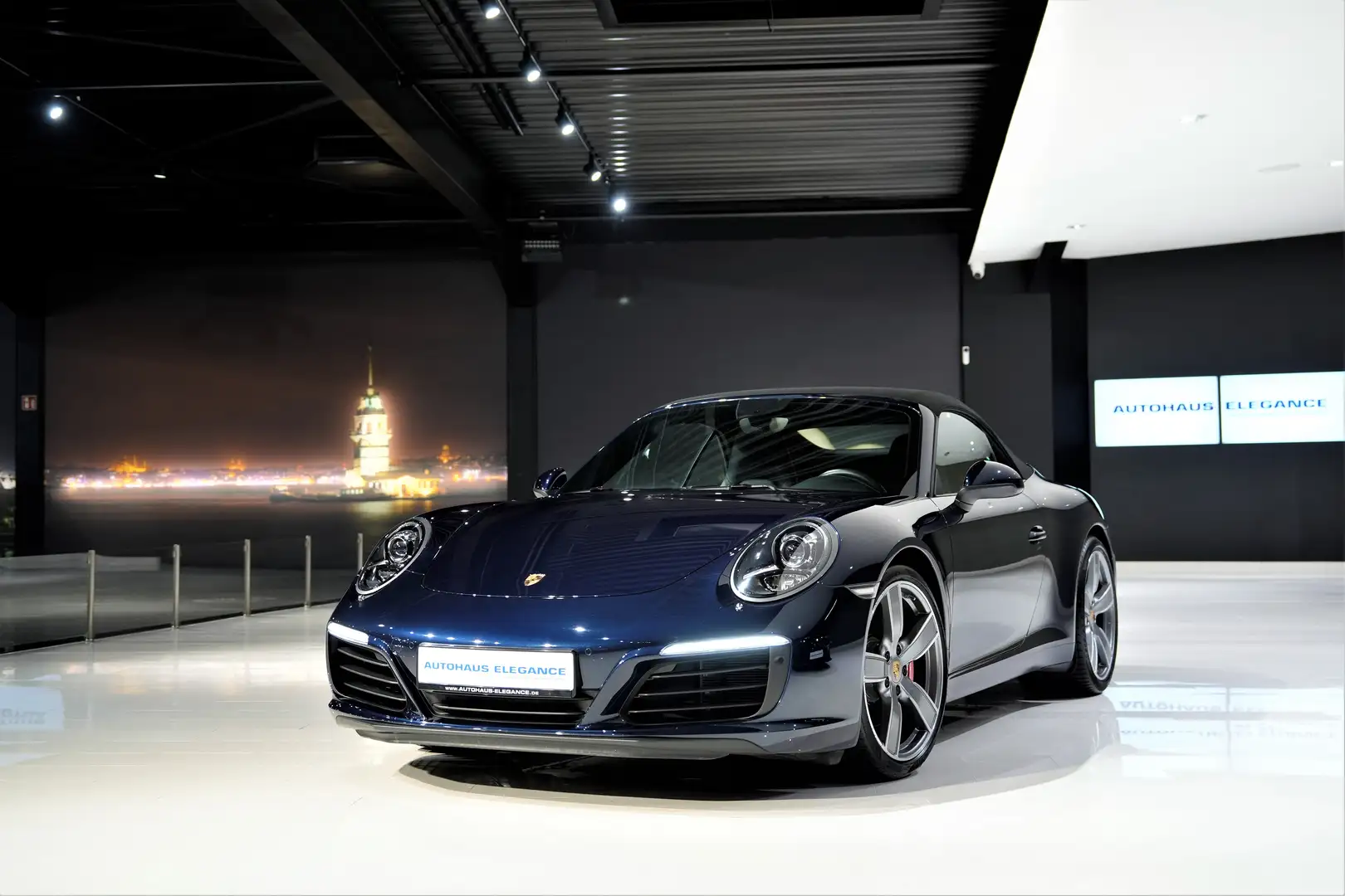 Porsche 991 Carrera S Cabriolet*SPORTABGAS*BOSE* Blau - 1