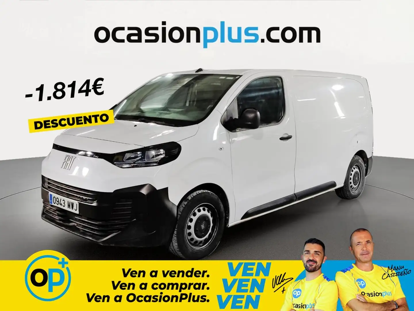 Fiat Scudo Furgón 1.5BlueHDI S&S L2 H1 88KW Blanco - 1