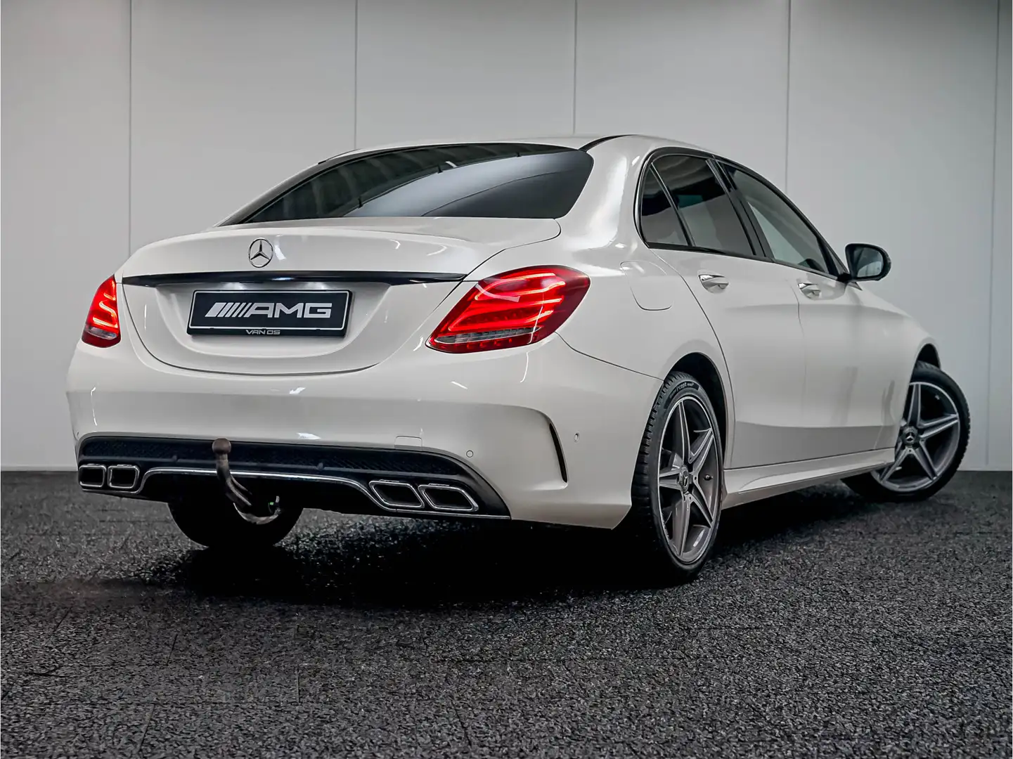 Mercedes-Benz C 220 C CDI AMG Line | NIGHT | Luchtvering Wit - 2