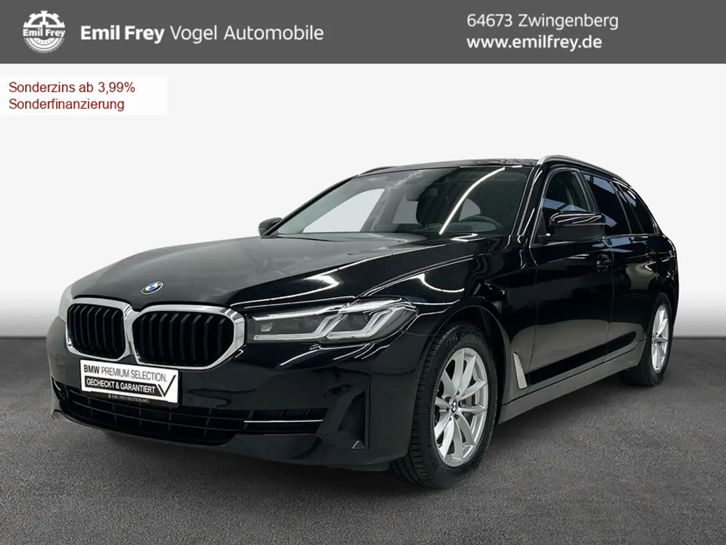 BMW 530 d Touring Aut. *SHz*HuD*LED*Hifi* Schwarz - 1