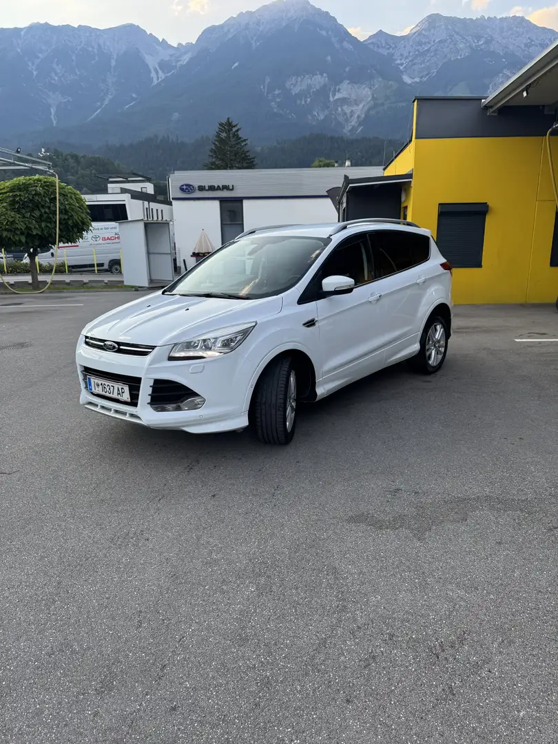 Ford Kuga 2,0 TDCi Titanium S 4x4 Weiß - 2