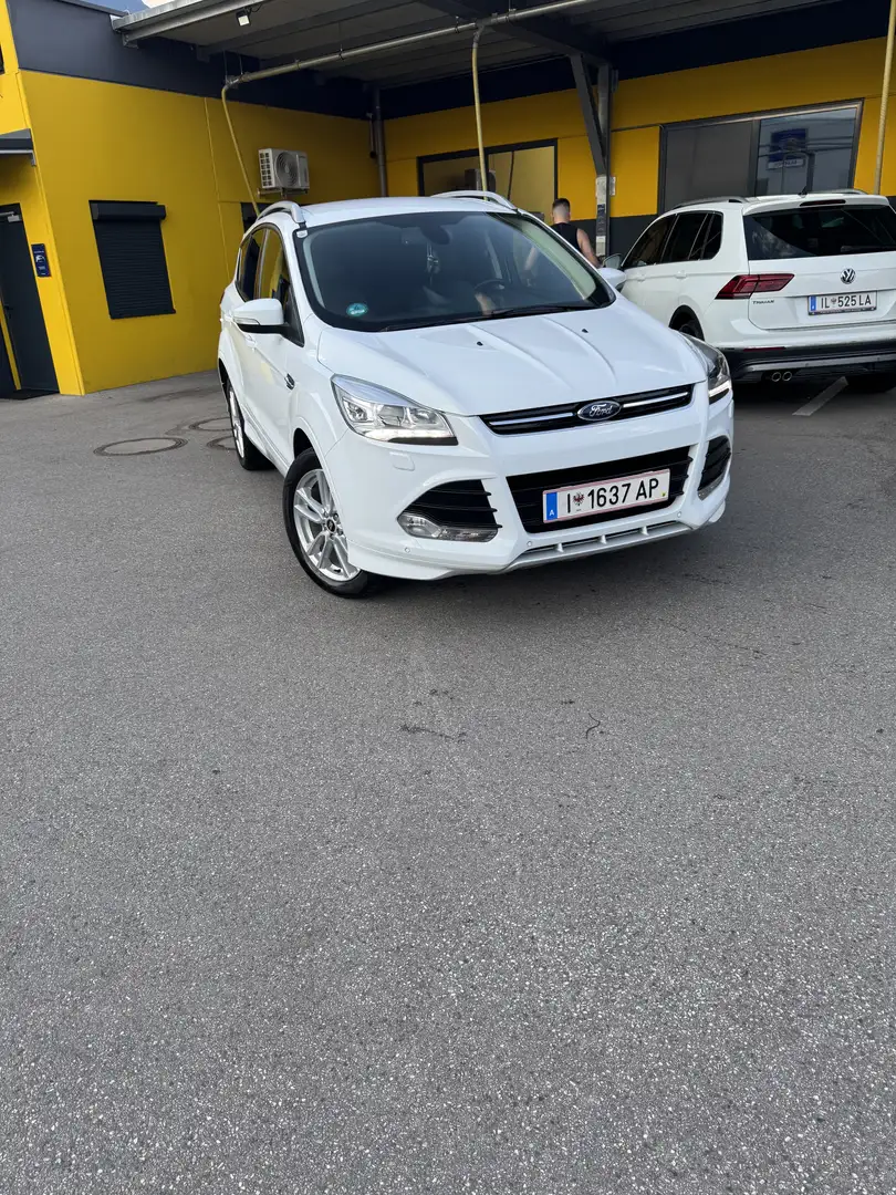 Ford Kuga 2,0 TDCi Titanium S 4x4 Weiß - 1