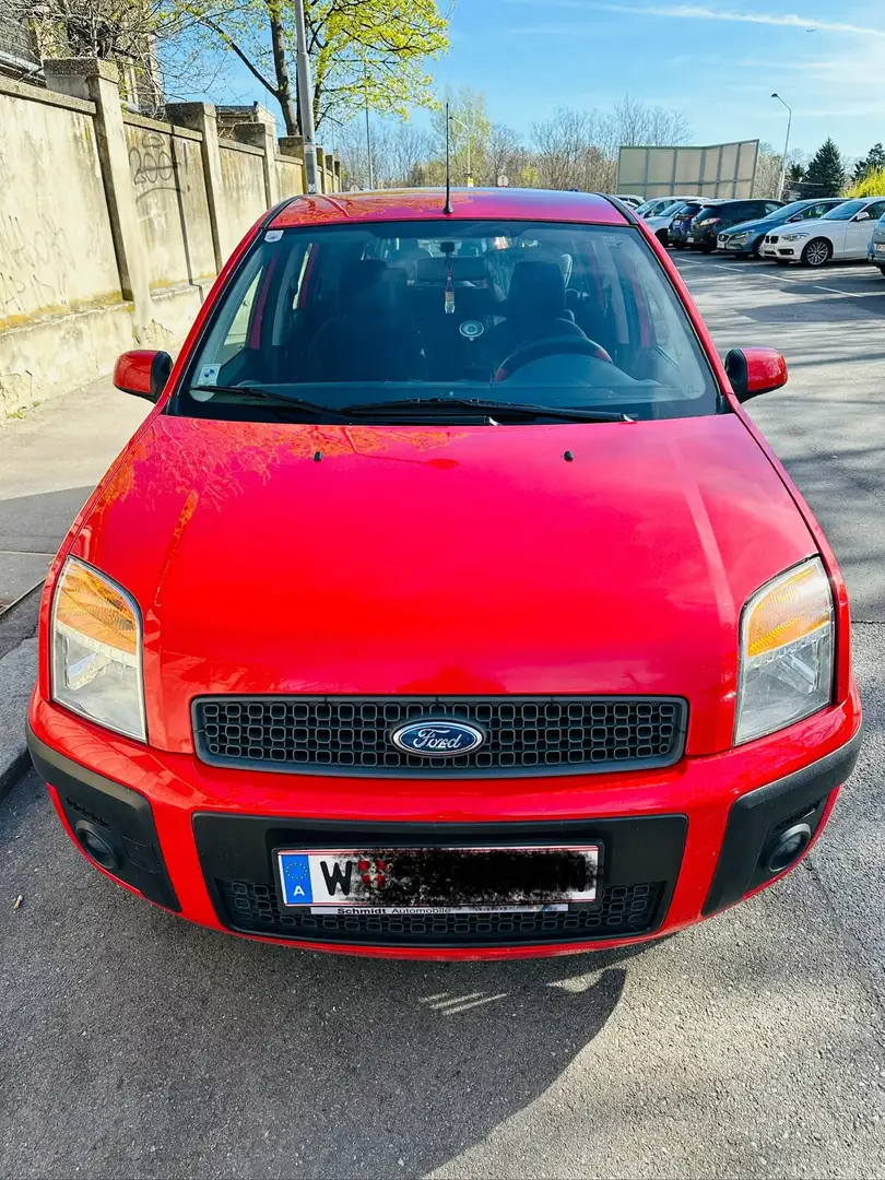 Ford Fusion Ambiente 1,4 TDCi Czerwony - 1