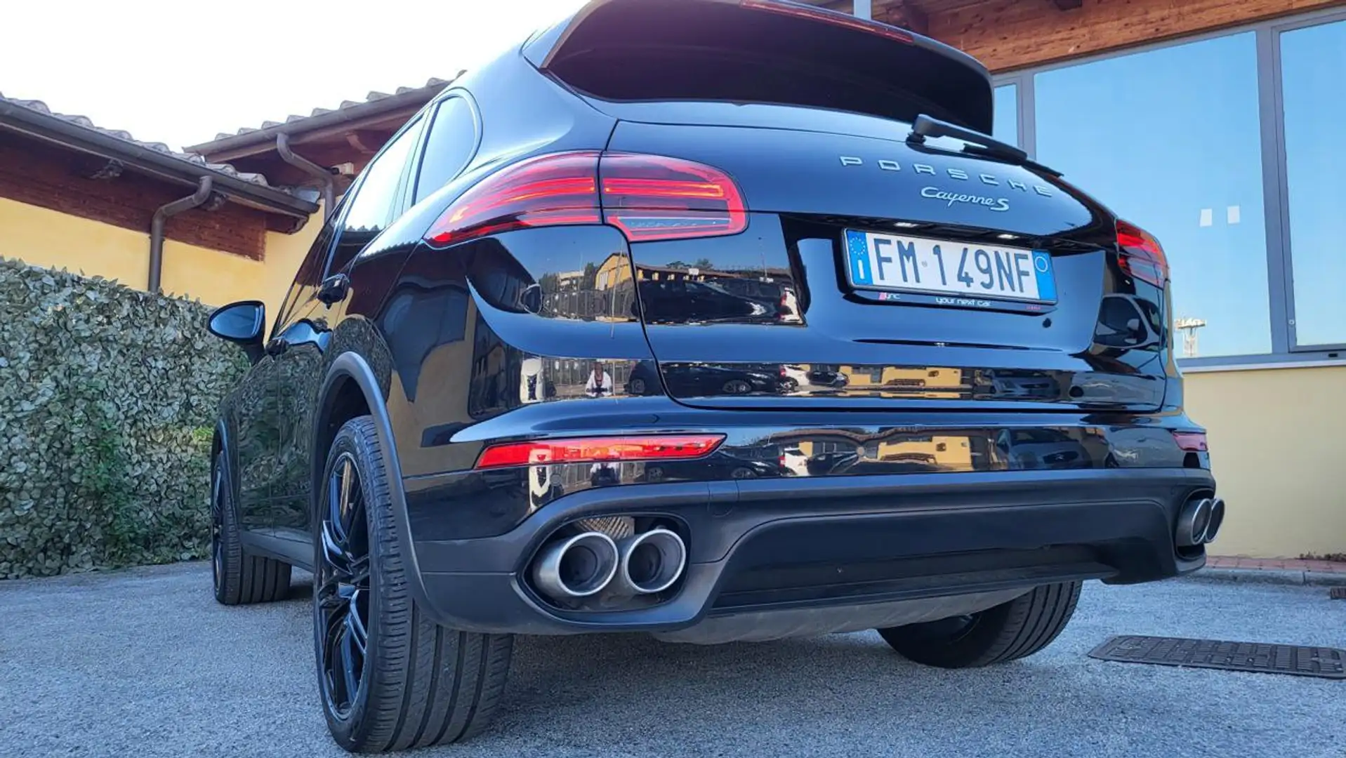 Porsche Cayenne 4.1 S DIESEL V8 E6 385 CV TETTO PASM PDLS GARANZIA Noir - 1