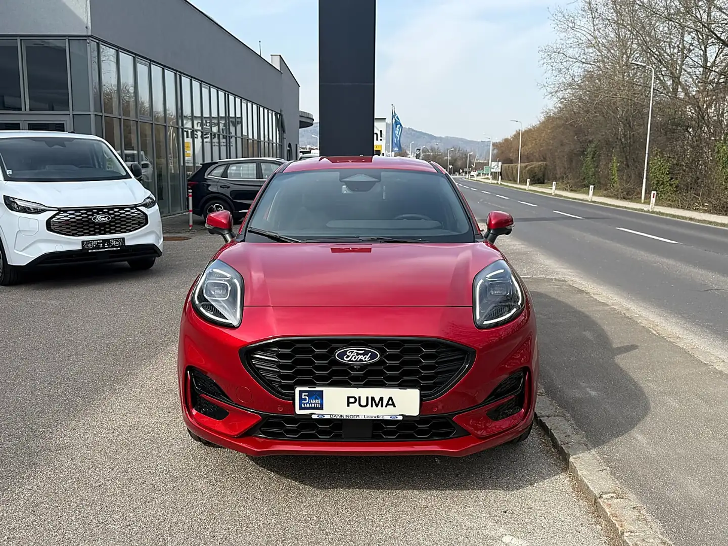 Ford Puma 1,0 EcoBoost Hybrid ST-Line Rot - 1