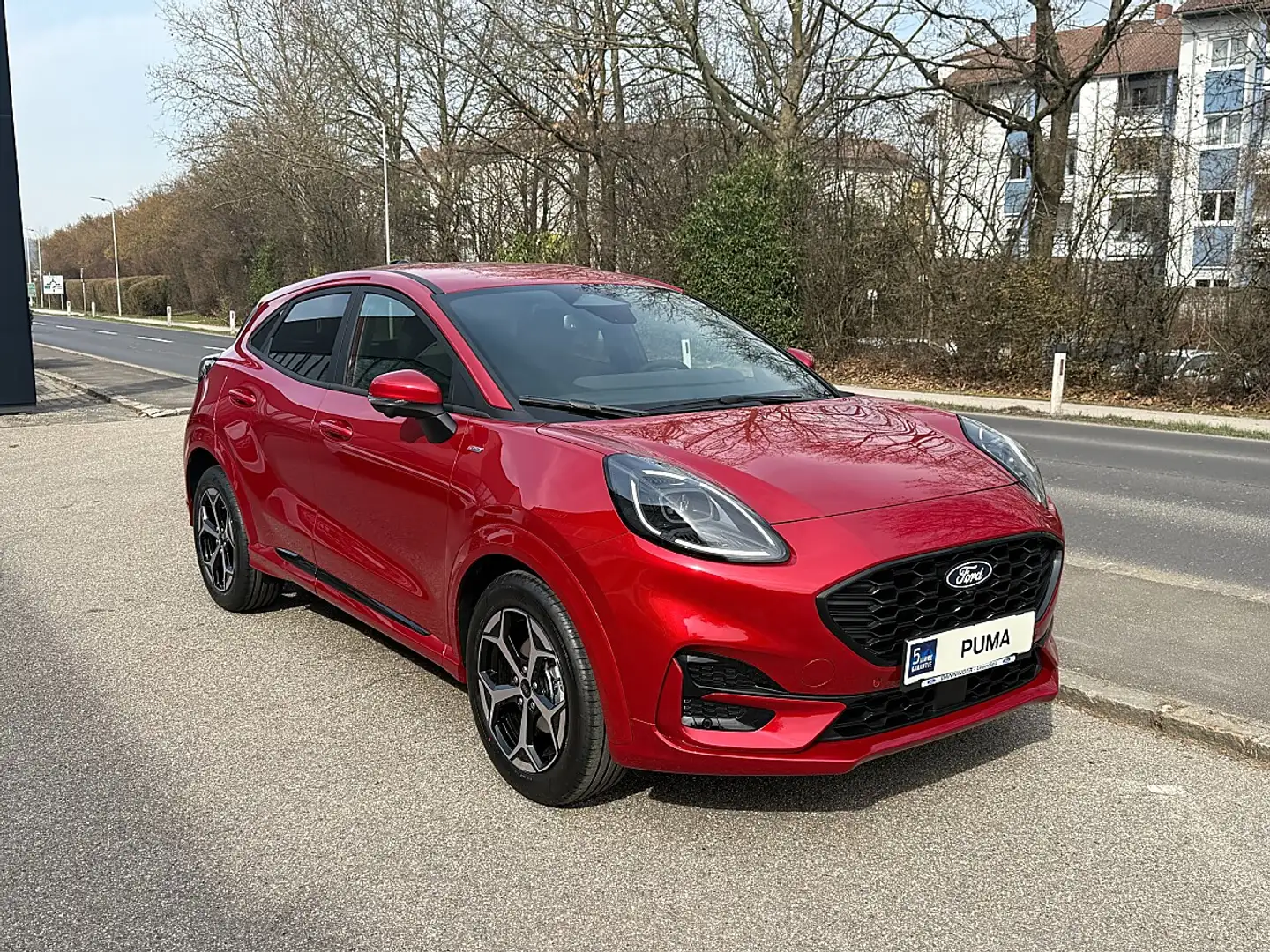 Ford Puma 1,0 EcoBoost Hybrid ST-Line Rot - 2