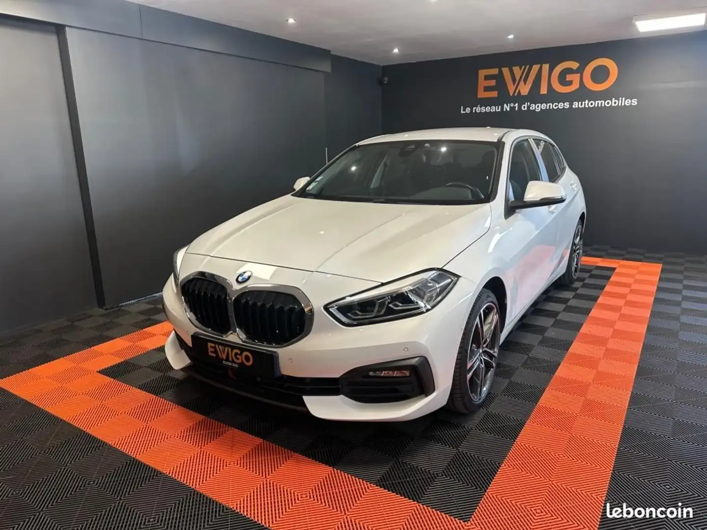 BMW 118 2.0 118 D 150 EDITION SPORT BVA %2B 2EME MAIN FACT Blanco - 1