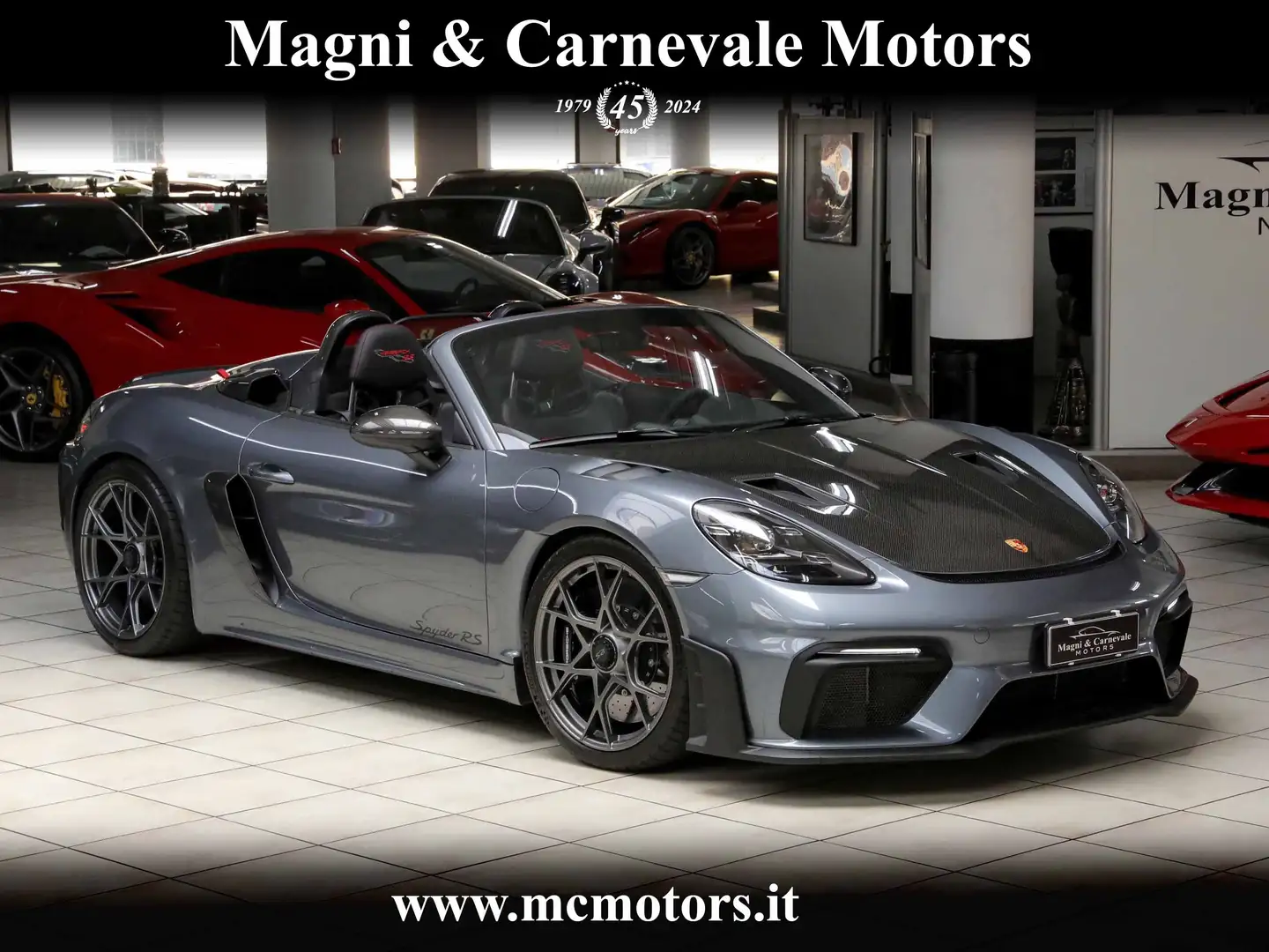 Porsche 718 SPYDER RS WEISSACH|CARBOCERAMIC|LIFT|BOSE|CHRONO Grigio - 1