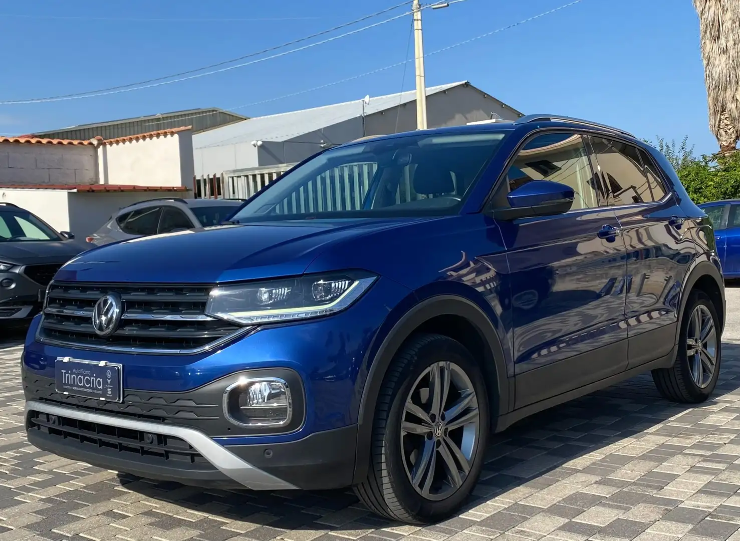 Volkswagen T-Cross Advanced 1.6 TDI 95CV DSG Bleu - 1