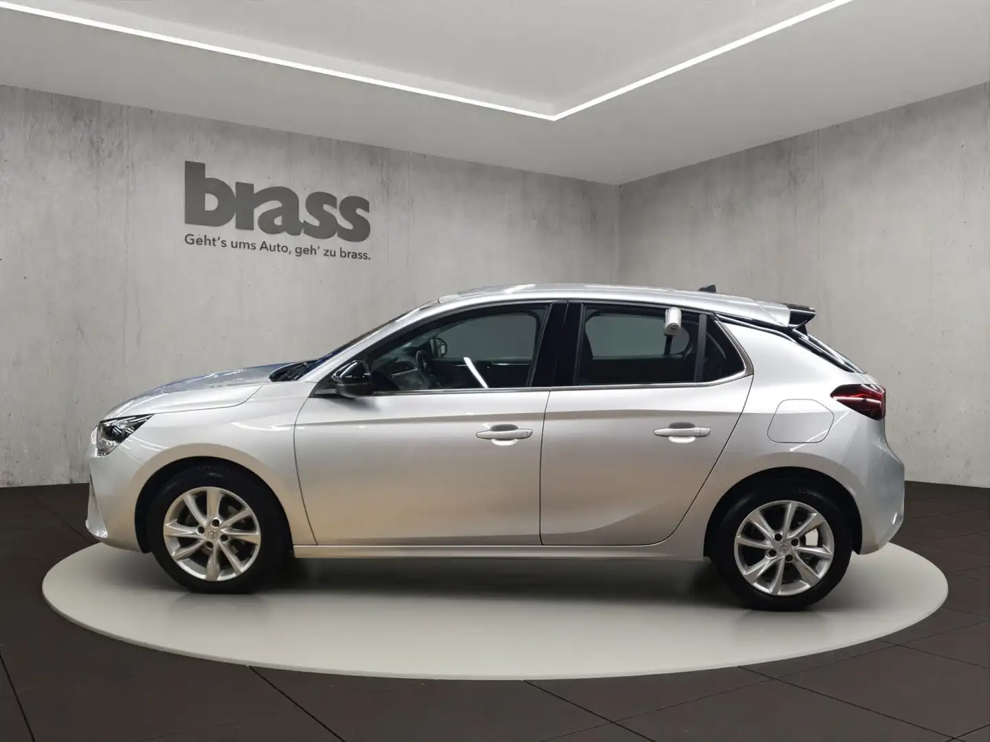 Opel Corsa ELEGANCE 1.2  MT5 S/S Silber - 2