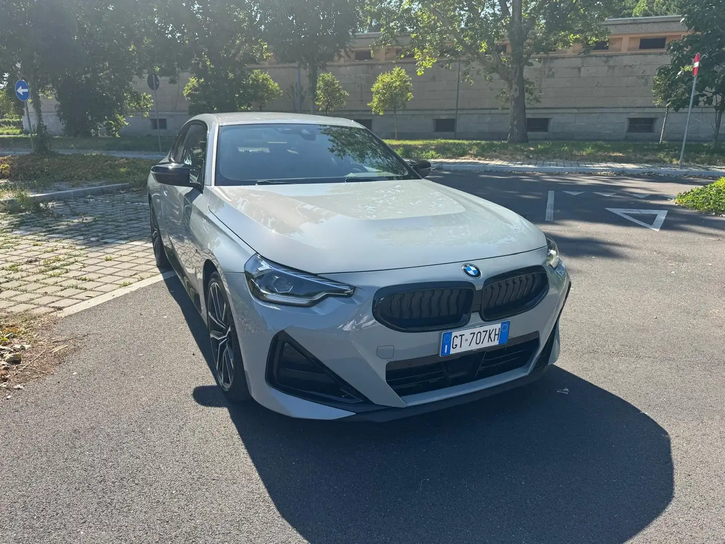 BMW 240 M240i Coupe xdrive MSport Pro auto Grigio - 1