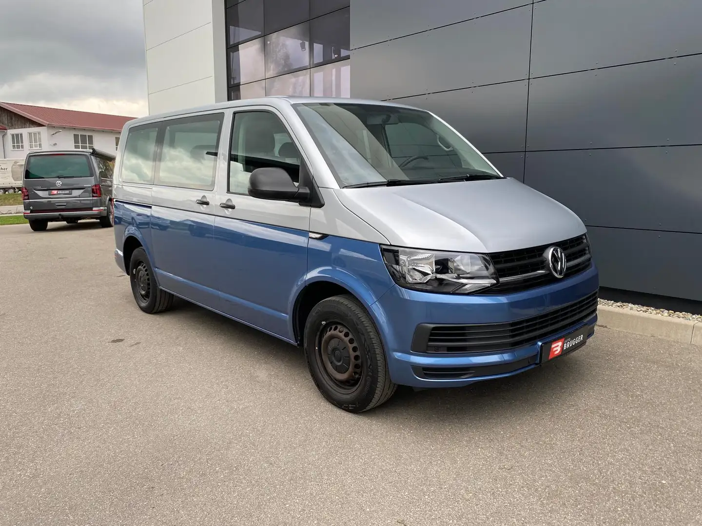 Volkswagen T6 Multivan 2.0 TSI TRENDLINE KLIMA AHK 7-SITZE Azul - 2