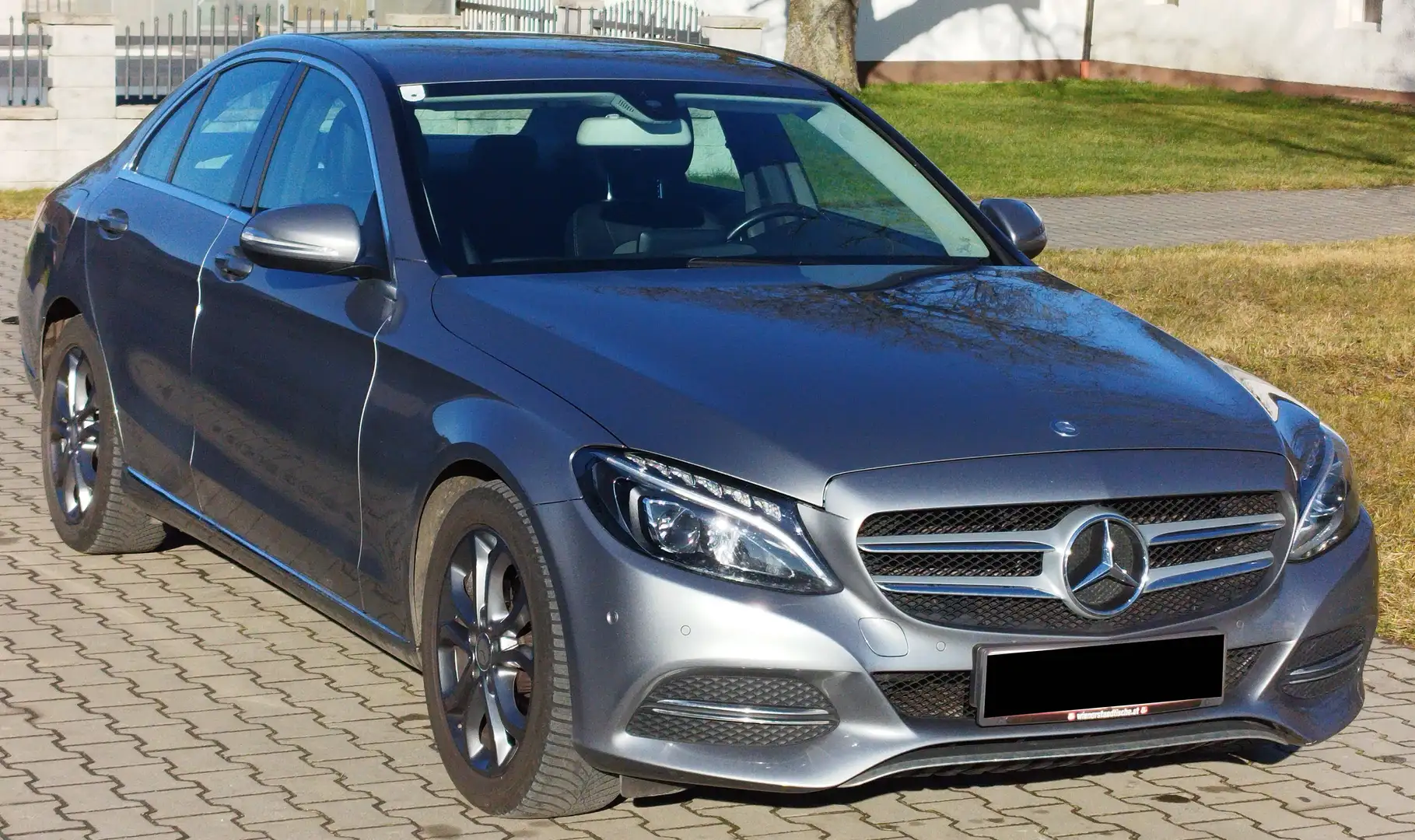Mercedes-Benz C 180 BlueTEC | Nichtraucher | Guter Zustand Grau - 2
