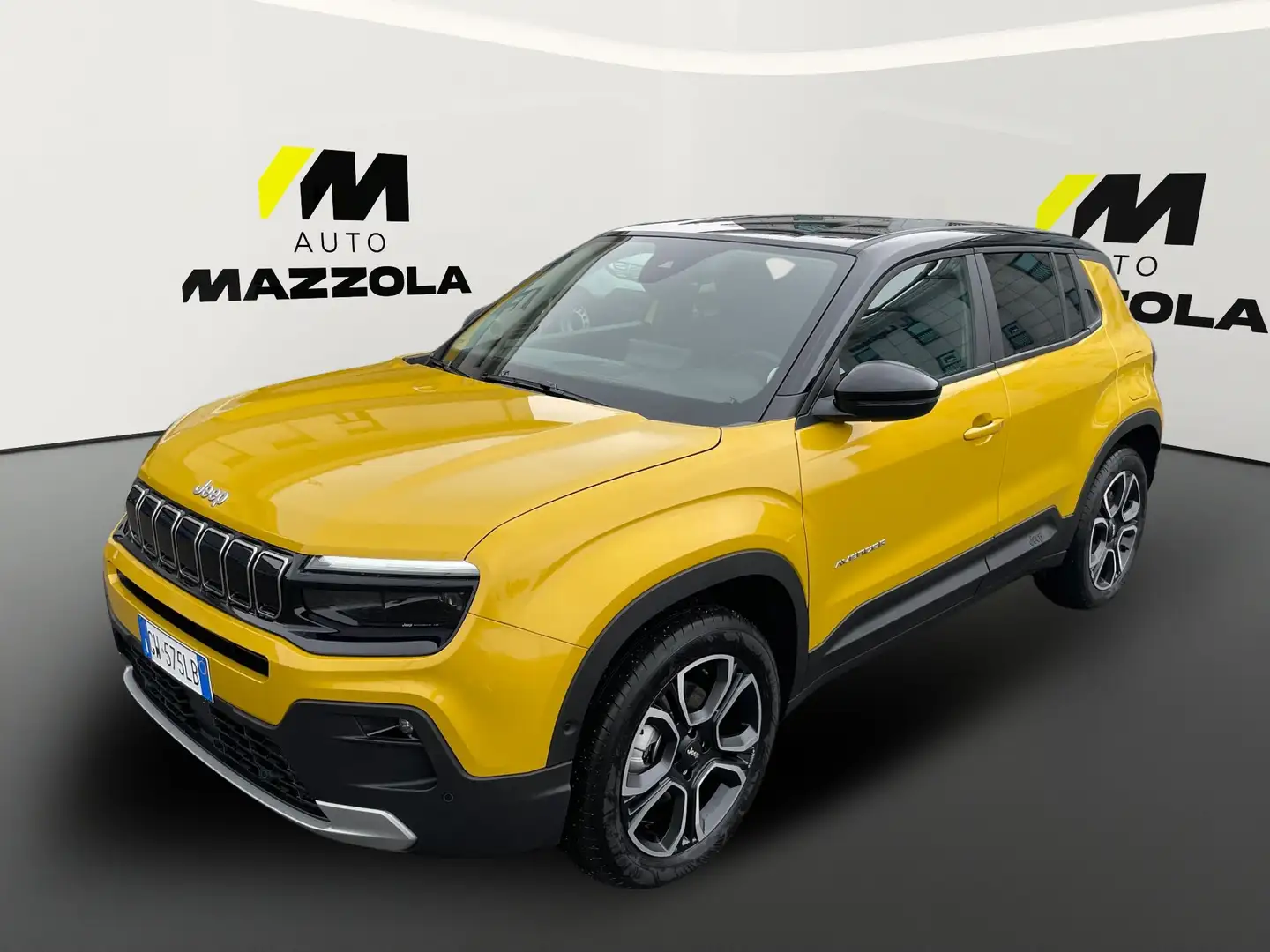 Jeep Avenger 1.2 e-hybrid Summit fwd 100cv edct6 * Geel - 1
