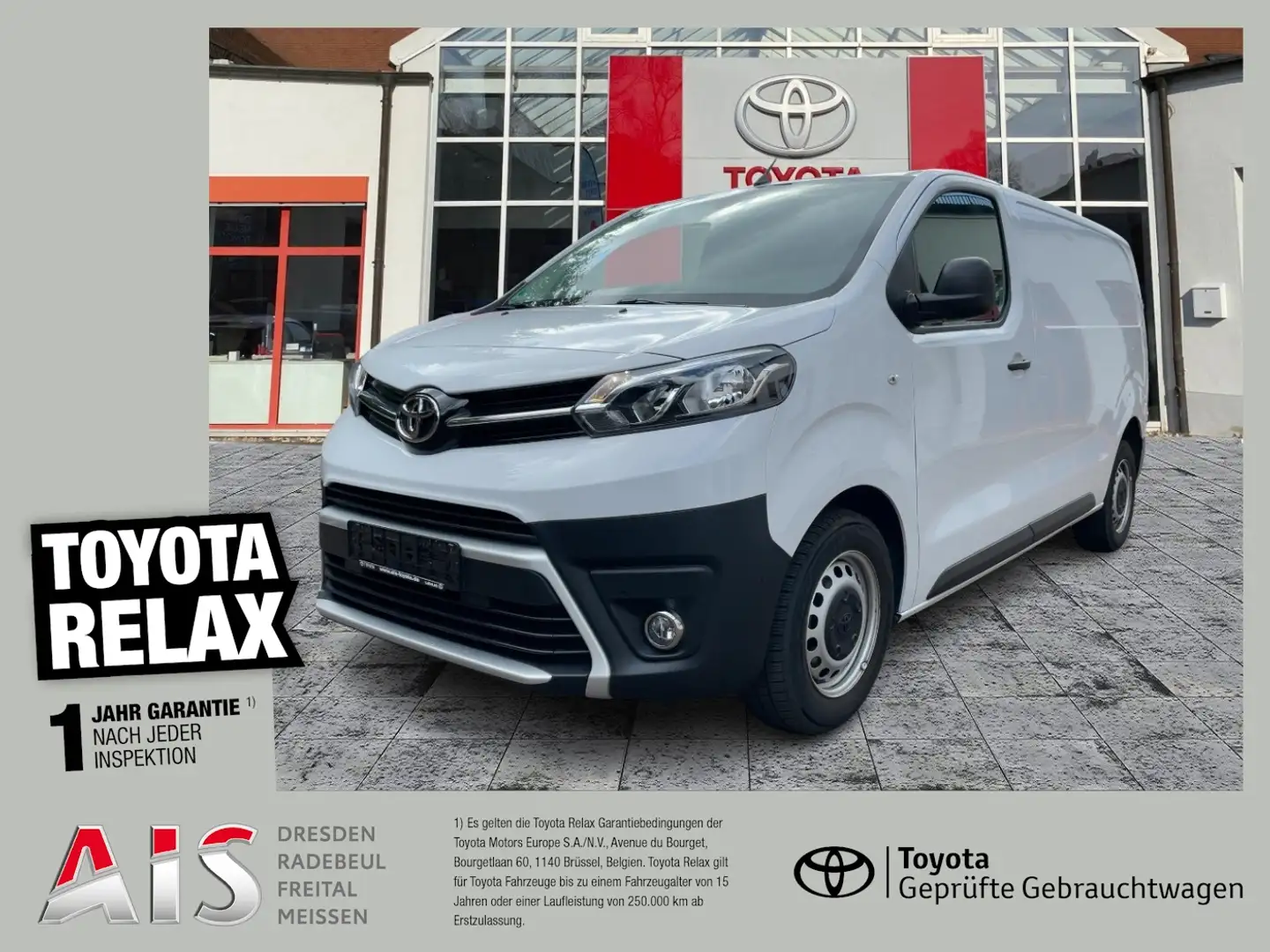 Toyota Proace Kasten 2.0 D-4D L1 Meister Standhz*Navi Blanco - 1