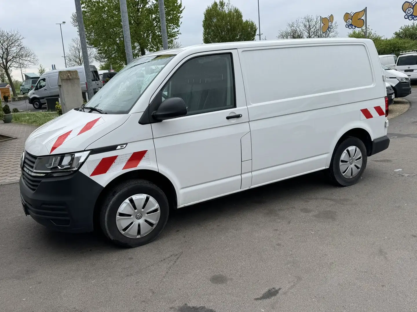 Volkswagen T6 Transporter 6.1 Kasten TDI AHK*Klima*Flügeltü Weiß - 2