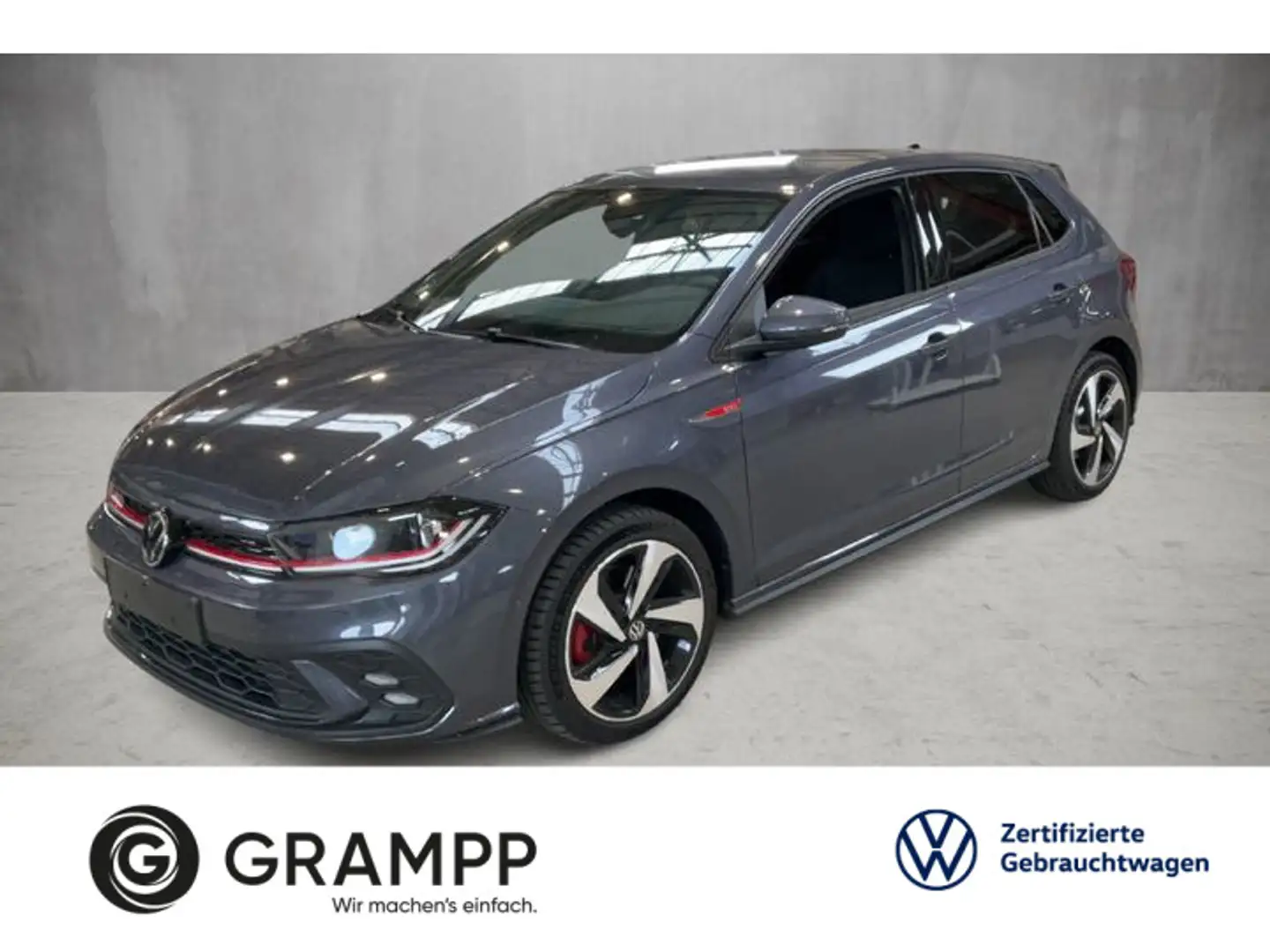 Volkswagen Polo GTI DSG +IQ-DRIVE+MATRIX+ASSISTS+VIRTUAL+ Grau - 1