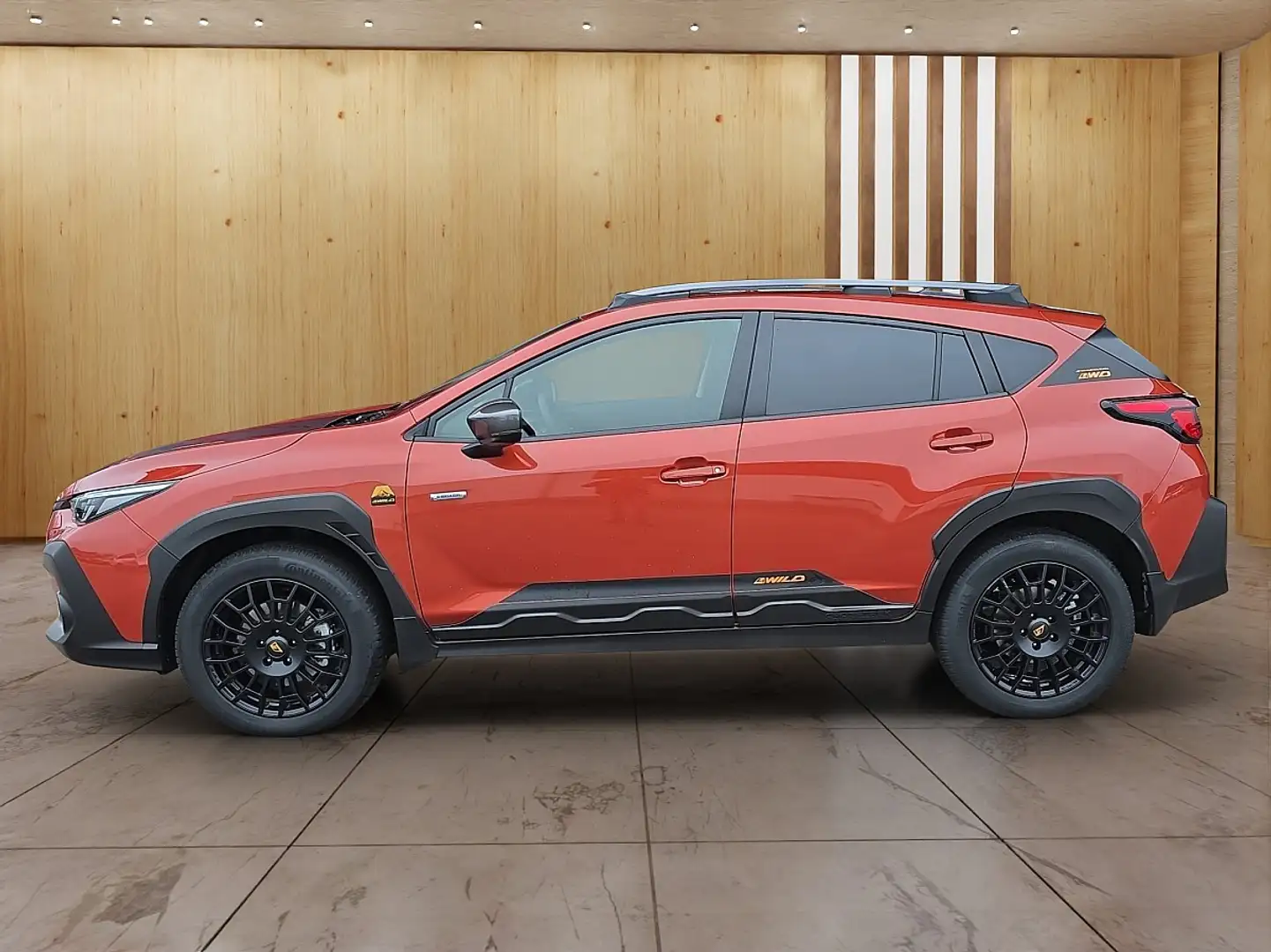 Subaru Crosstrek 2,0i e-Boxer HEV CVT Premium 4Wild Allrad Aut. Orange - 2