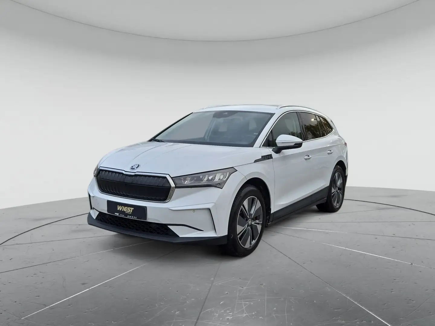 Skoda Enyaq 80 Loft, WÄRMEPUMPE/AHK/KAM/LED/19"/GRA/NA Weiß - 2